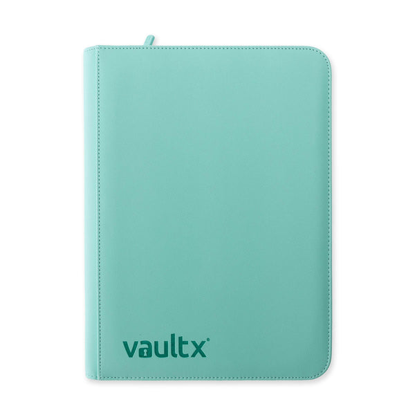 9-Pocket Exo-Tec® Zip Binder Mint Green – Vault X US