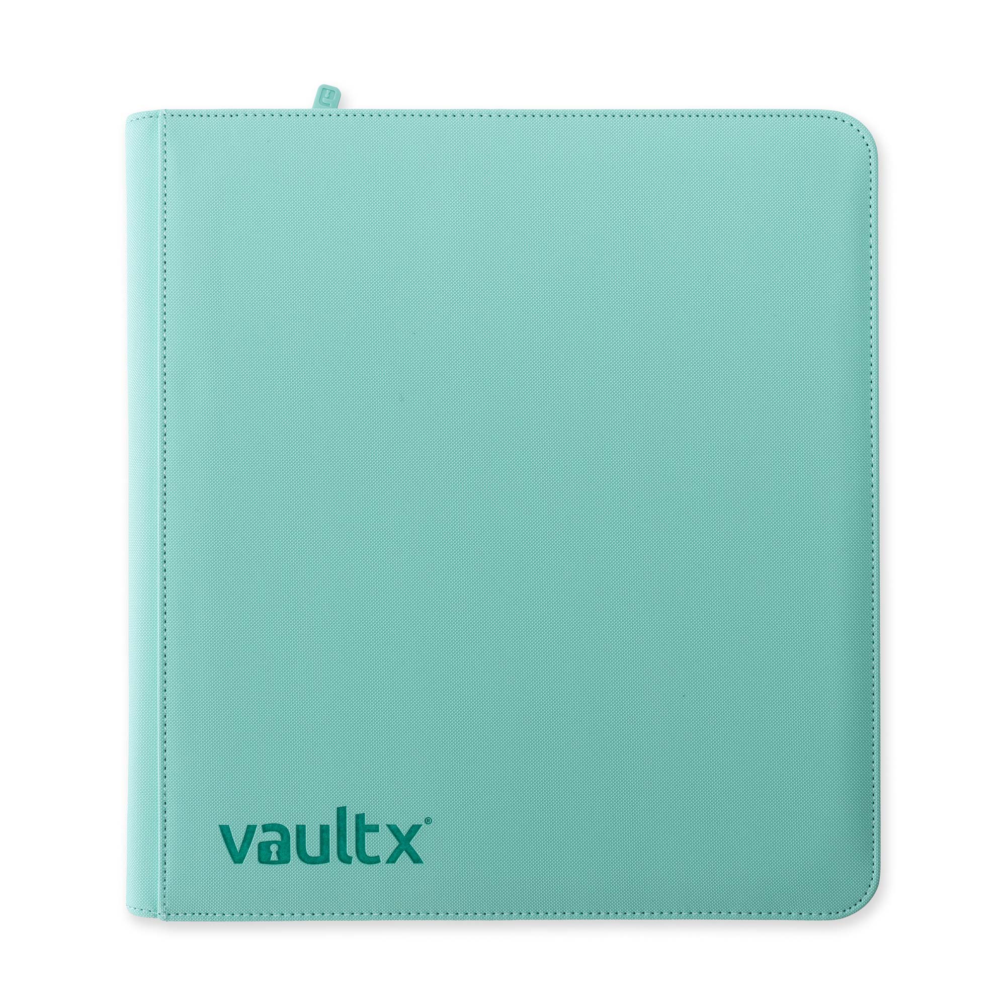 翠ページ 12-Pocket Exo-Tec® Zip Binder Mint Green – Vault X US