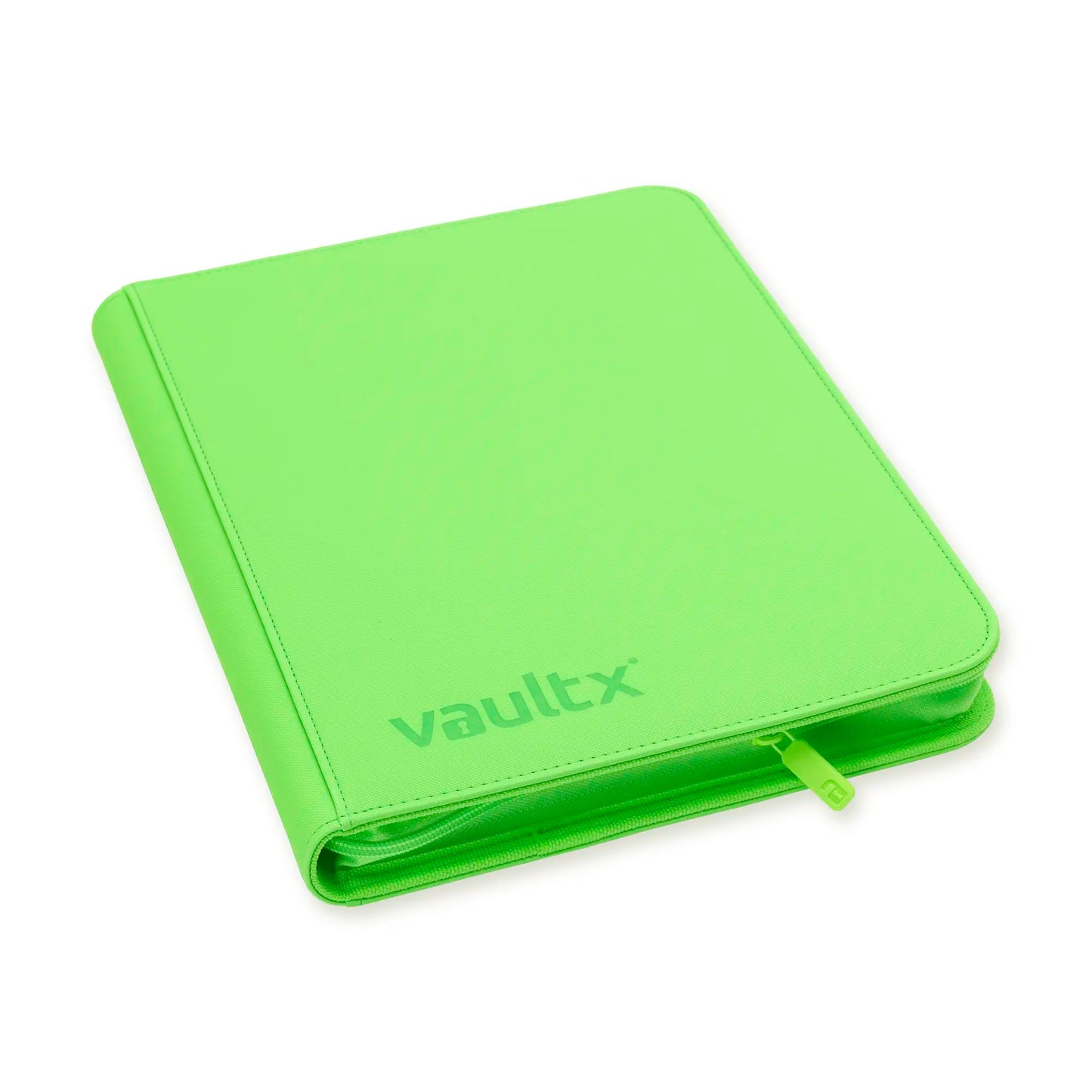 9-Pocket Exo-Tec® Zip Binder Neon Green