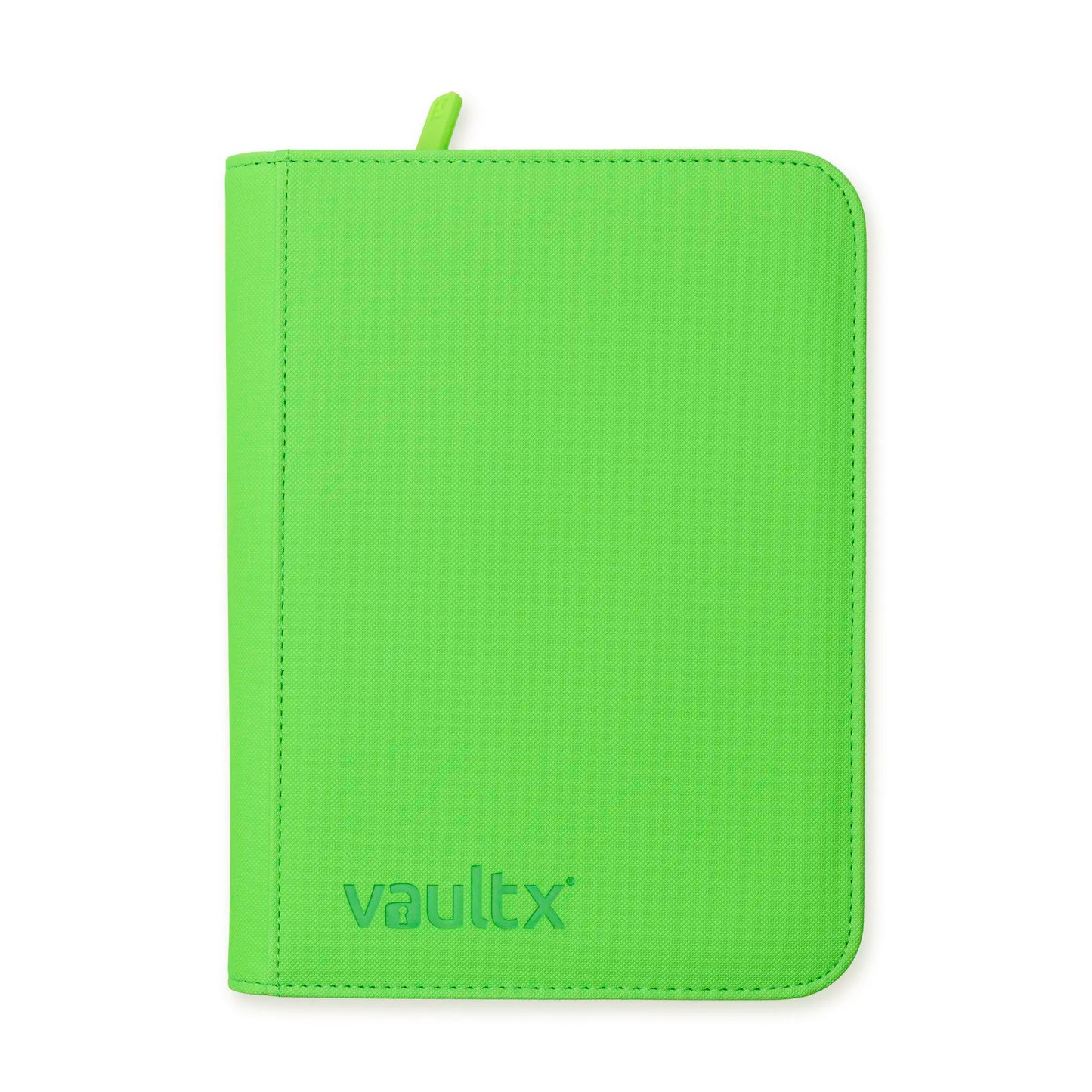 4-Pocket Exo-Tec® Zip Binder Neon Green