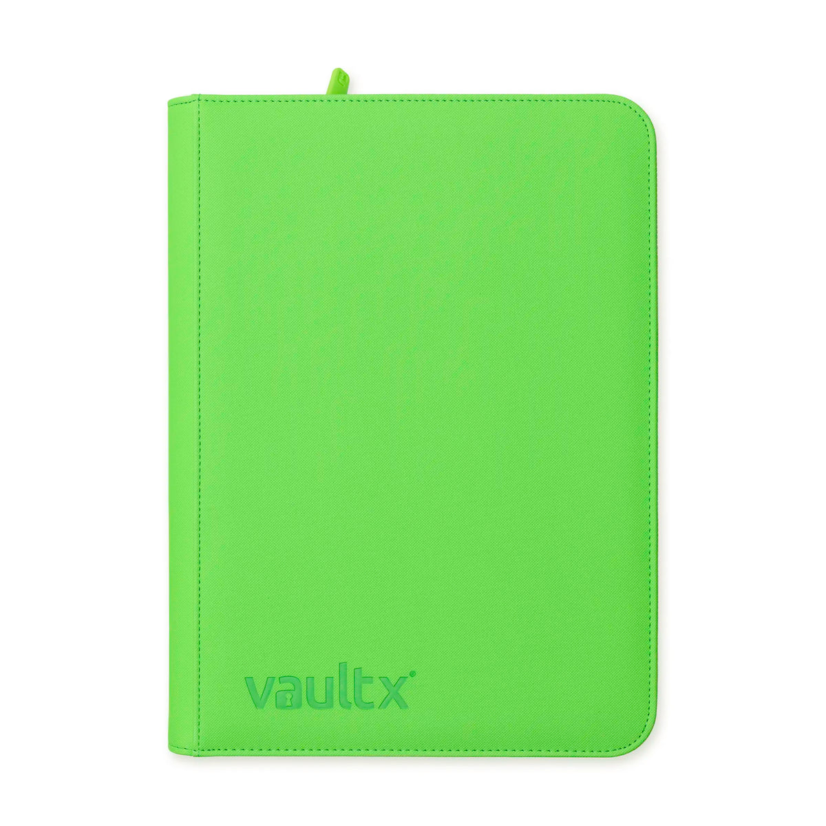 9-Pocket Exo-Tec® Zip Binder Neon Green – Vault X US