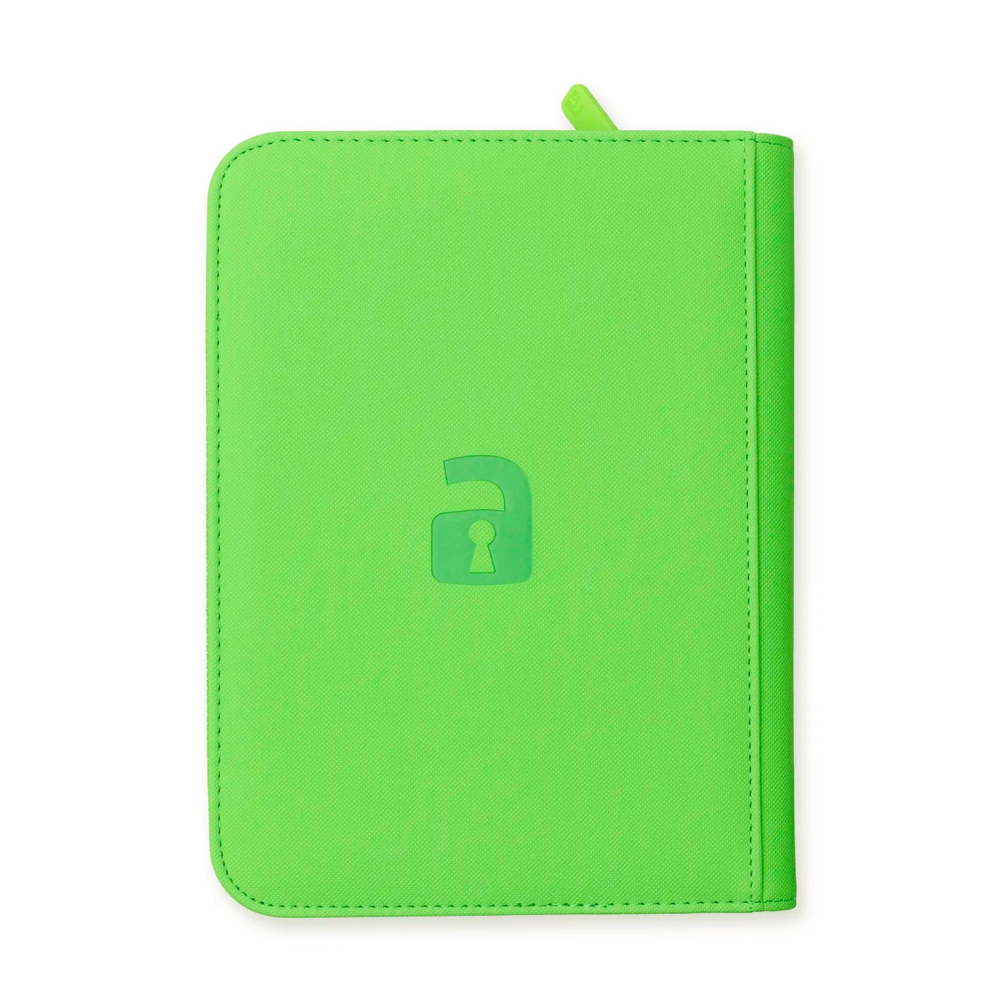 4-Pocket Exo-Tec® Zip Binder Neon Green