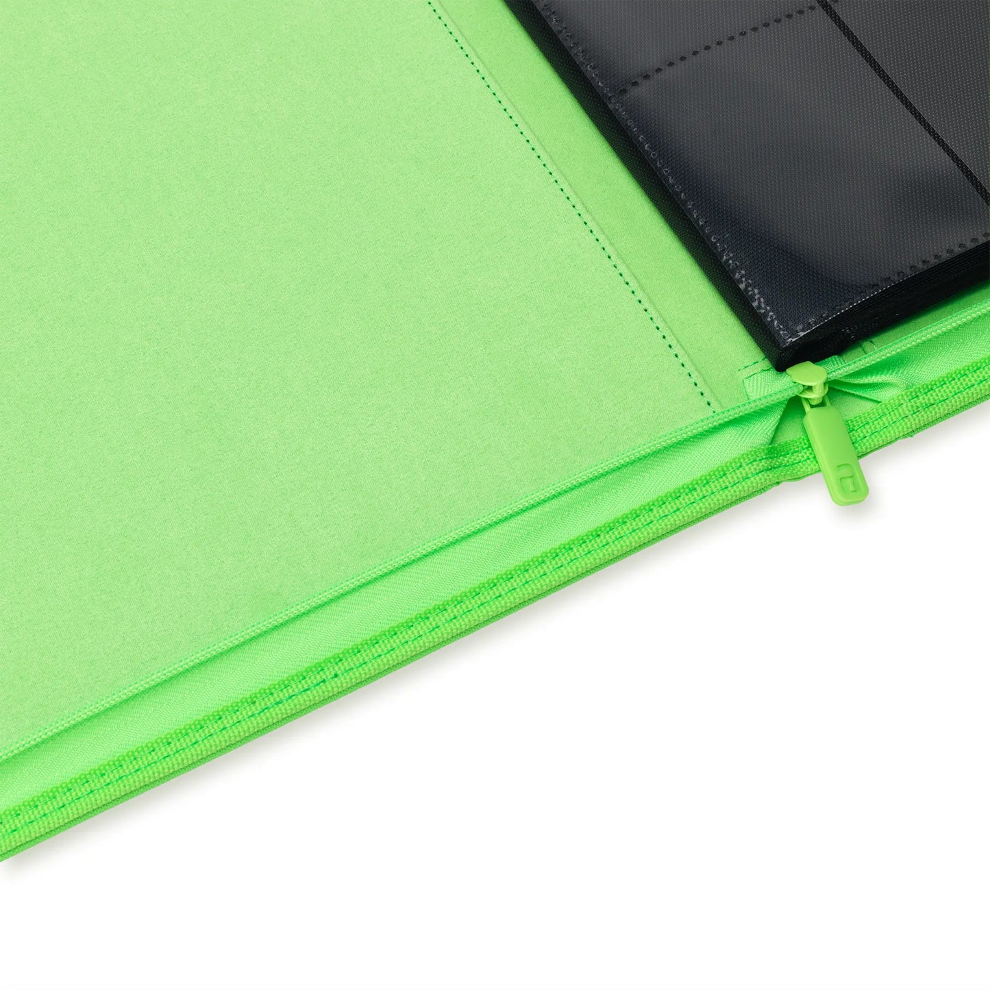 12-Pocket Exo-Tec® Zip Binder Neon Green