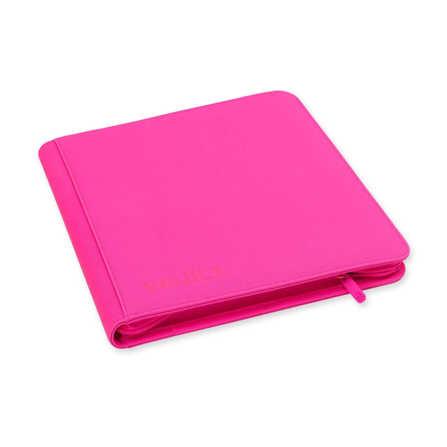 12-Pocket Exo-Tec® Zip Binder Neon Pink