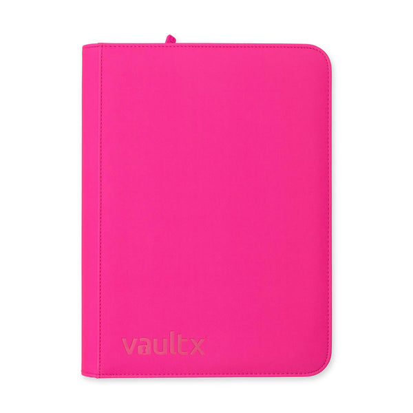9-Pocket Exo-Tec Zip Binder Neon Pink Vault X US 9-Pocket Exo-Tec Zip Binder Neon Pink Vault X US