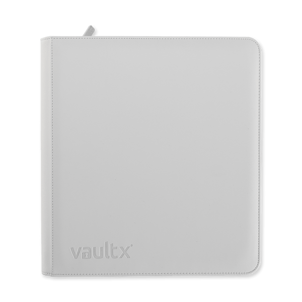 12-Pocket Exo-Tec® Zip Binder White Edition – Vault X US