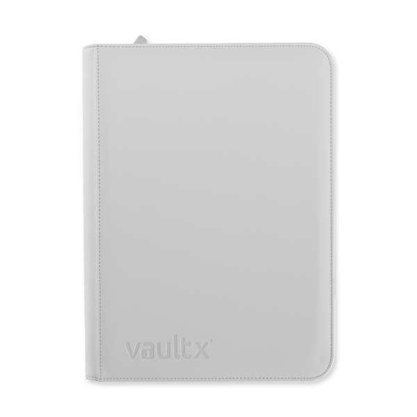 9-Pocket Exo-Tec® Zip Binder White Edition – Vault X US 9-Pocket Exo-Tec® Zip Binder White Edition – Vault X US