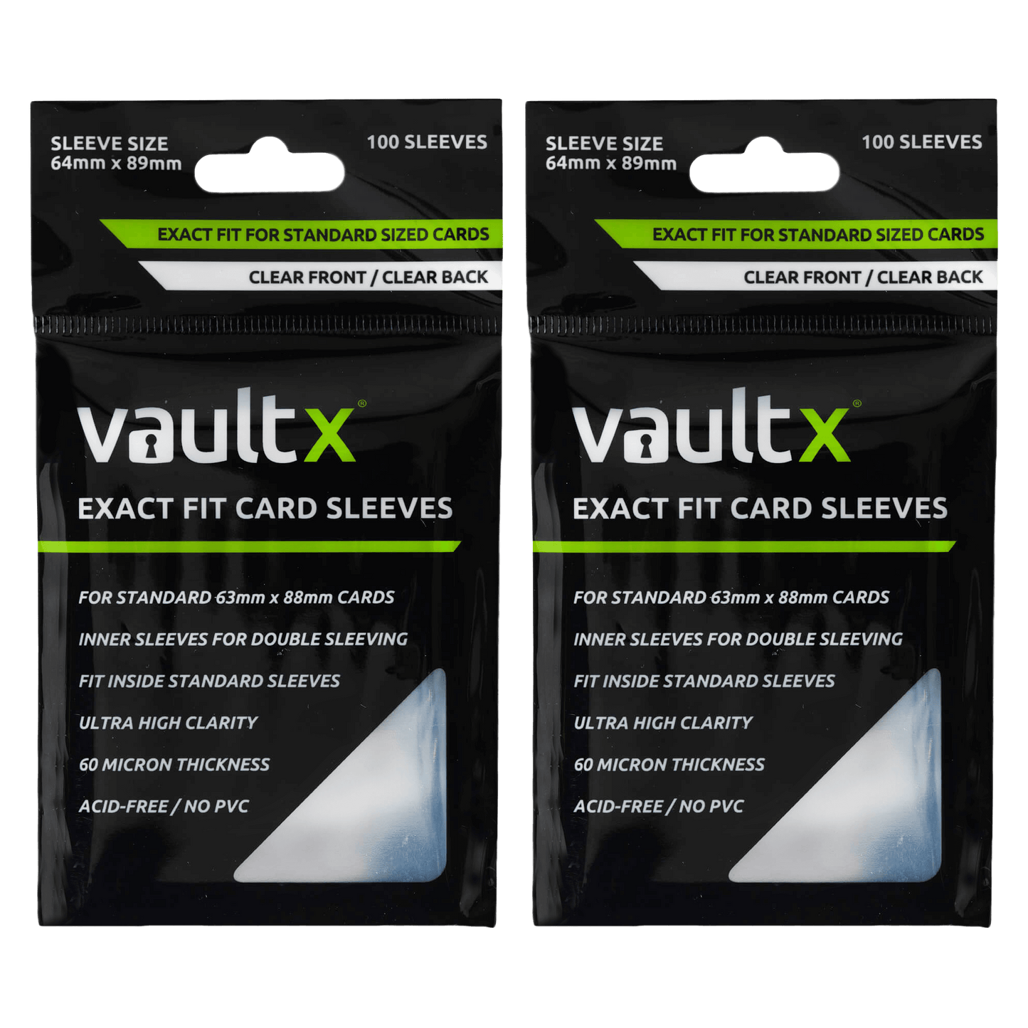 Exact Fit Card Sleeves