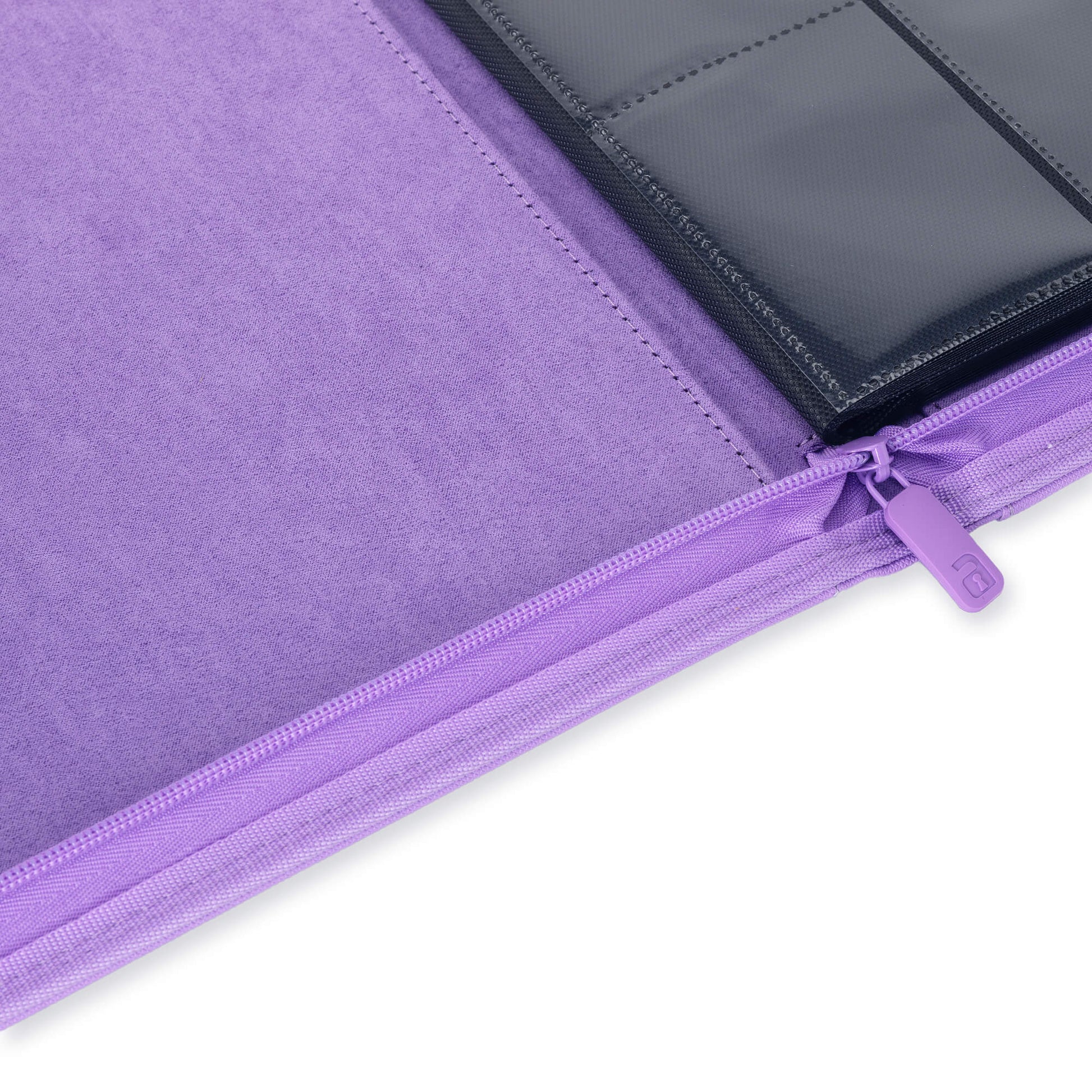 9-Pocket Exo-Tec® Zip Binder Just Purple – Vault X US