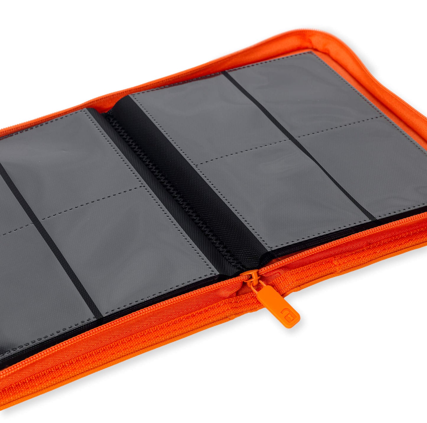4-Pocket Exo-Tec® Zip Binder Just Orange