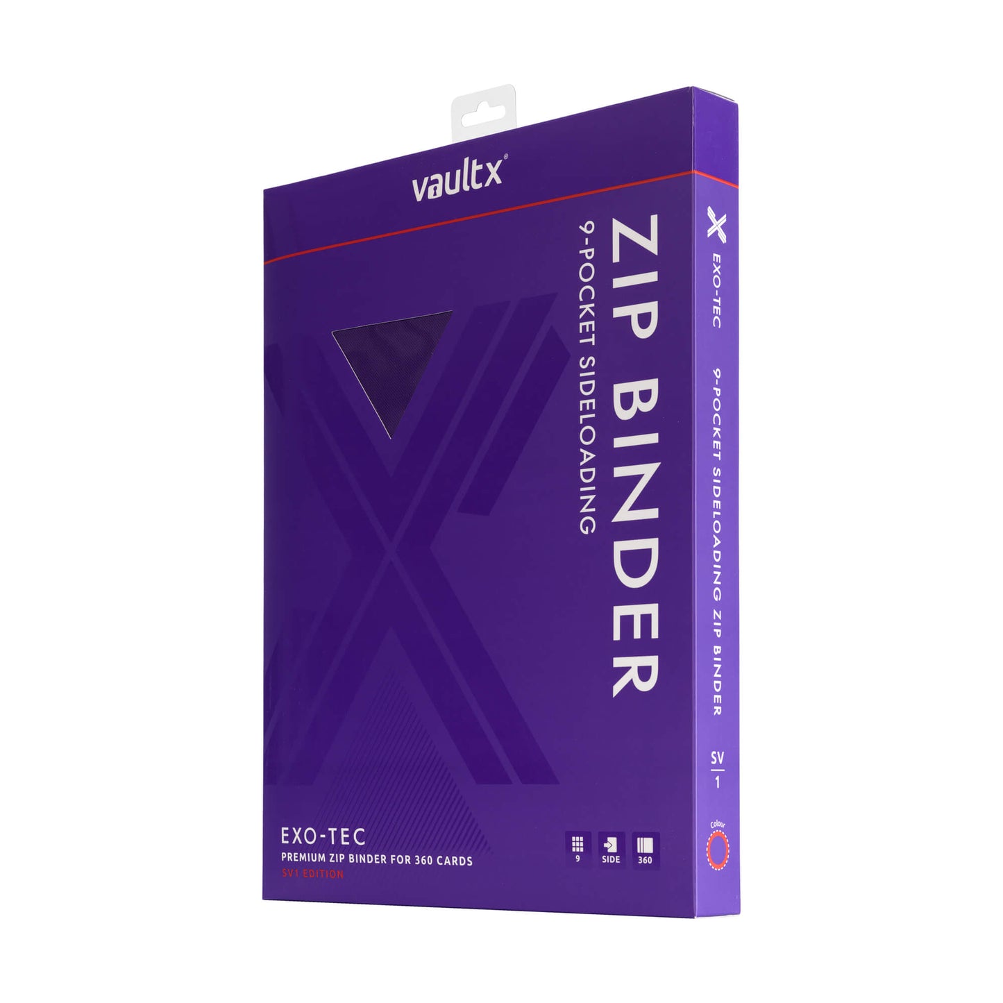 9-Pocket Exo-Tec® Zip Binder SV1