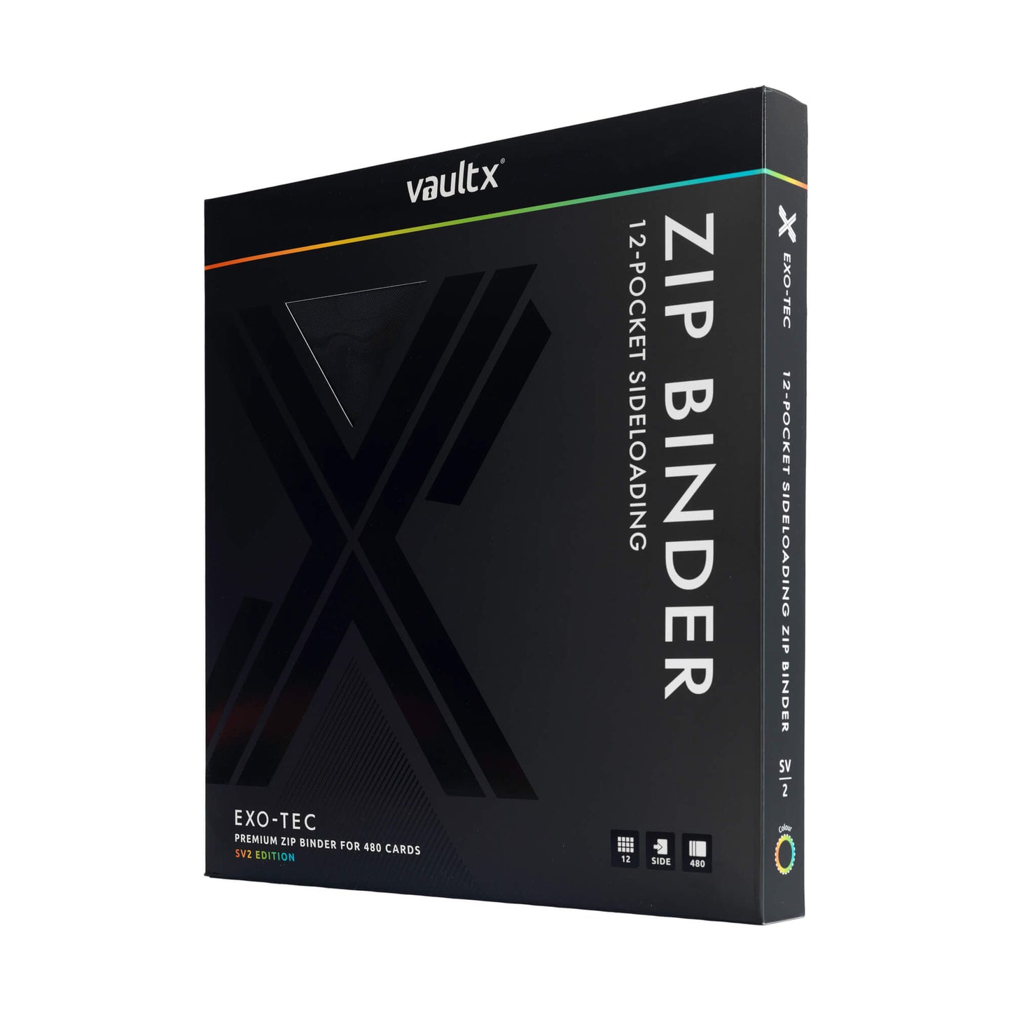 12-Pocket Exo-Tec® Zip Binder SV2