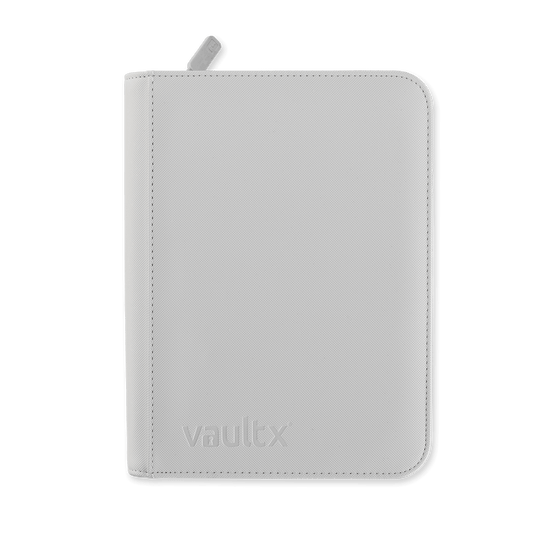 4-Pocket Exo-Tec® Zip Binder White Edition