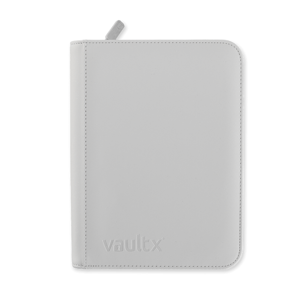 4-Pocket Exo-Tec® Zip Binder White Edition – Vault X US 4-Pocket Exo-Tec® Zip Binder White Edition – Vault X US